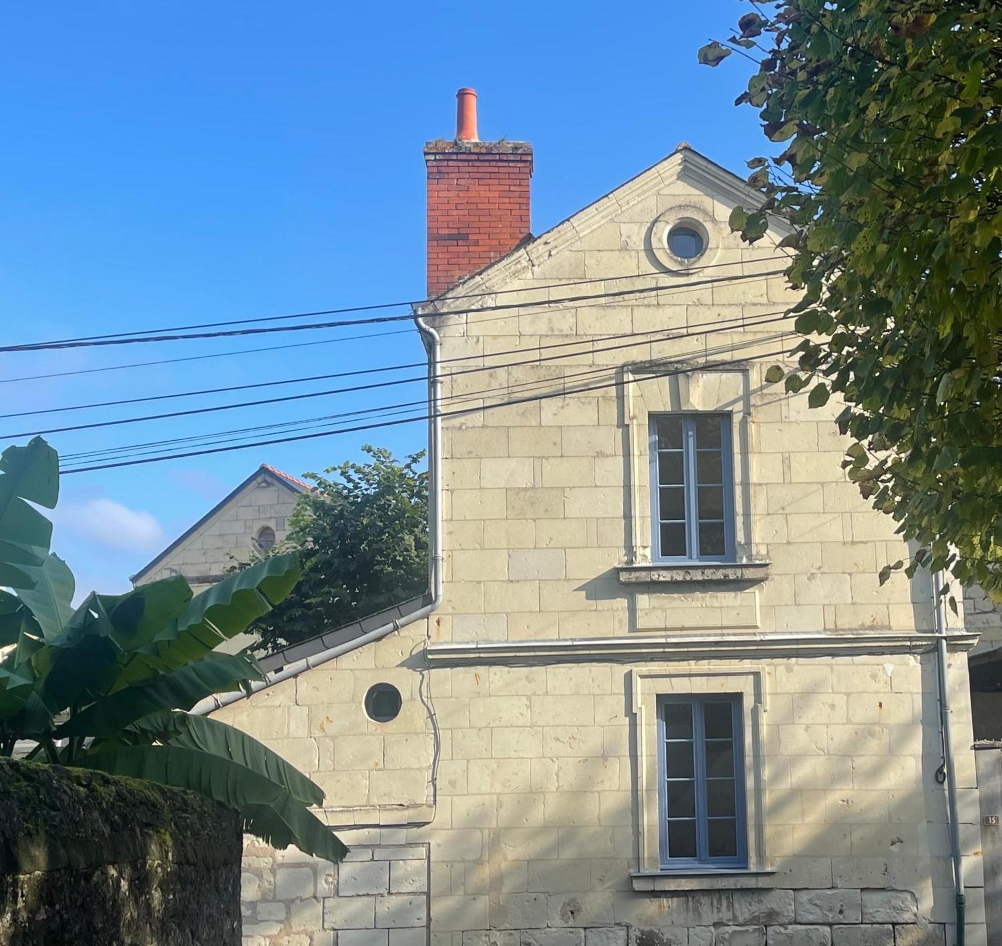 Chez Juliette - Maison Et Jardin - Bord De Loire A 쏘뮤흐 외부 사진